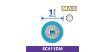 SC411DM Lihvketas K60, D=38 mm, 3 tk.