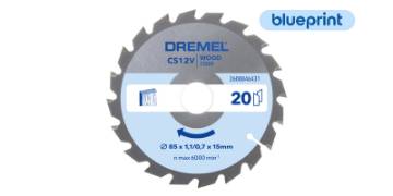 DREMEL Blueprint Puidusaetera 85mm