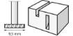 Frees HSS, D=9,5 mm, 2tk