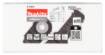 Multitool ristilõikamise saetera 32X60mm, 18TPI MAP003; HCS, STARLOCK PLUS, Puidule, 25 tk. Starlock Plus • 18 TPI • HCS • MAP003 • Puidule