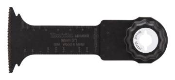 Multitool ristilõikamise saetera52mm, 18TPI MAM002; BIM, STARLOCK MAX, Puidule ja Metallile, 25 tk. Starlock Max • 20 TPI • BiM • MAM002 • Puidule ja Metallile