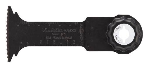 Multitool ristilõikamise saetera52mm, 18TPI MAM002; BIM, STARLOCK MAX, Puidule ja Metallile, 25 tk. Starlock Max • 20 TPI • BiM • MAM002 • Puidule ja Metallile