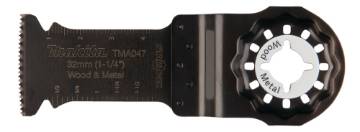 Multitool ristilõikamise saetera 32mm TMA047; BIM, STARLOCK, Puidule ja Metallile, 25 tk. TMA047; BIM, SL, Puidule ja Metallile