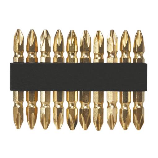 Screwdriver bits PH2 x 60 mm, 10 pcs