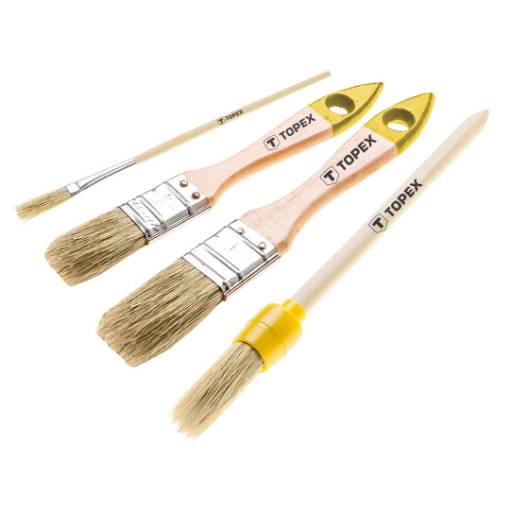 Paintbrush set, 4 pcs