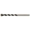 Black & white masonry drill 10x120mm, buterfly tip