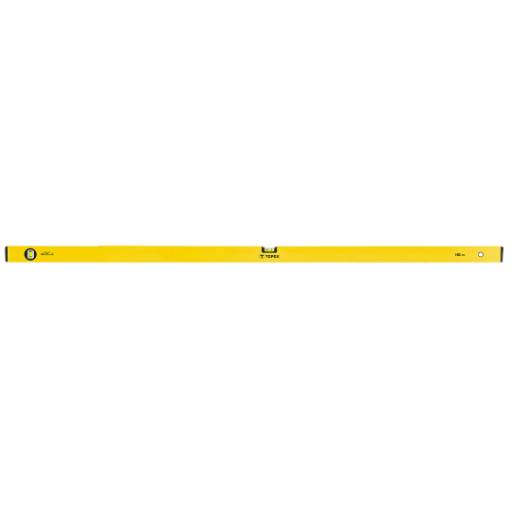 Aluminium spirit level, type 500, 150 cm, 2 vials