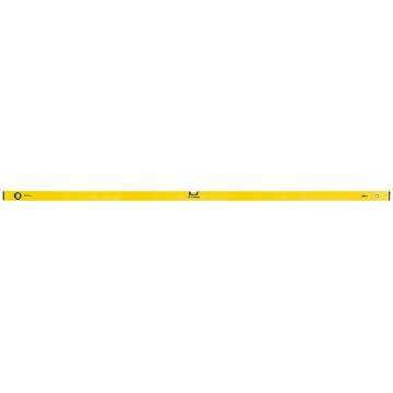 Aluminium spirit level, type 500, 200 cm, 2 vials