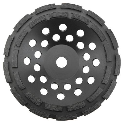 Diamond grinding disc 180x5x22,2mm double segment
