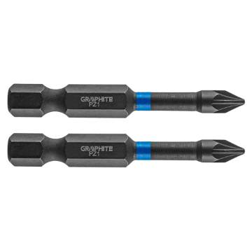 Impact bit PZ1 x 50 mm, 2 pcs