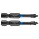 Impact bit PZ1 x 50 mm, 2 pcs