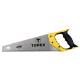 Hand saw 400mm, "Shark", 7TPI, 3 sides sharpened hardened teeth, biamterial handle
