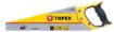 Hand saw 400mm, "Shark", 7TPI, 3 sides sharpened hardened teeth, biamterial handle