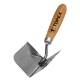 Stucco angular trowel 80 x 60 mm, stainless steel