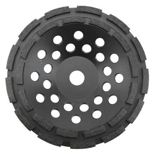 Diamond grinding disc 125x5x22,2mm double segment
