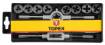Tap and die 20 pcs. set, M3 - M12