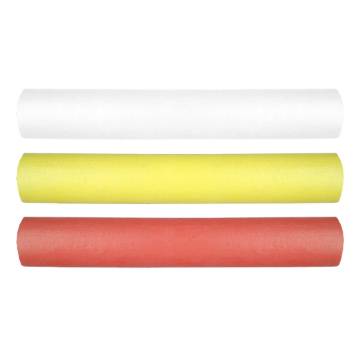 Technical chalk mix (white/yellow/red) 13 x 85 mm, 3 pcs