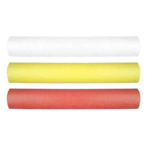 Technical chalk mix (white/yellow/red) 13 x 85 mm, 3 pcs