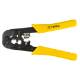 Pliers for phone connector ends 6P, 8P