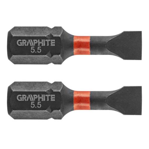 Impact bit SL5.5 x 25 mm, 2 pcs