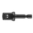 Impact adapter 1/4" Hex 1/2" square