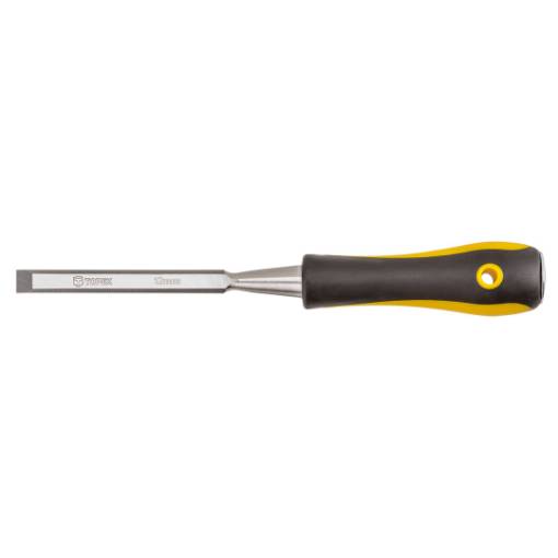 Wood chisel 12mm , CV, bi-material handle