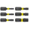 Impact bit TX10/15/20/25/30/40 x 25 mm, 6 pcs