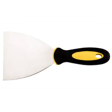Scraper 100mm, stainless steel blade bimaterial handle