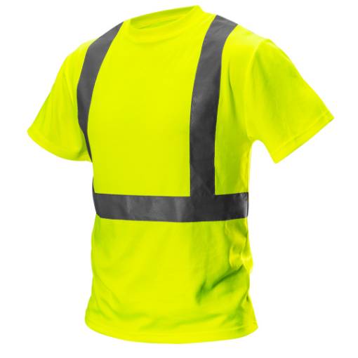 High visibility T-shirt, yellow, size XL