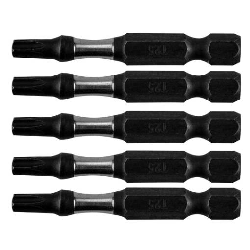 Impact bit S2, 50 mm, T25, 5 pcs