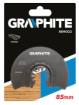 HCS half-circle blade for wood, 85 mm