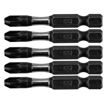 Impact bit S2, 50 mm, PZ3, 5 pcs