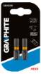 Impact bit HEX5 x 25 mm, 2 pcs