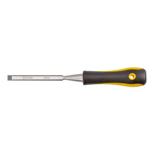 Wood chisel 10mm , CV, bi-material handle