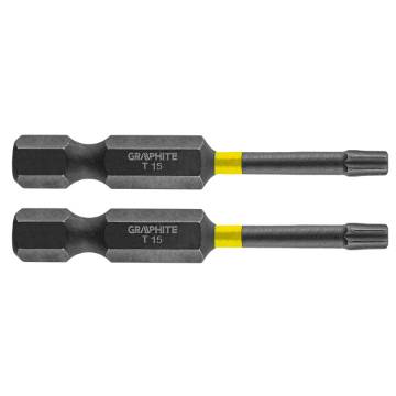 Impact bit TX15 x 50 mm, 2 pcs