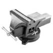 Bench vice with anvils and swivel base 200 mm