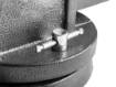 Bench vice with anvils and swivel base 200 mm