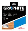 Circular saw blades with HM tips 216x30mm, 48teeth