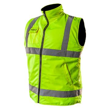 Working sleeveless, two-sided, one side reflective size XXL
