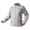 Polar fleece jacket, grey, size S
