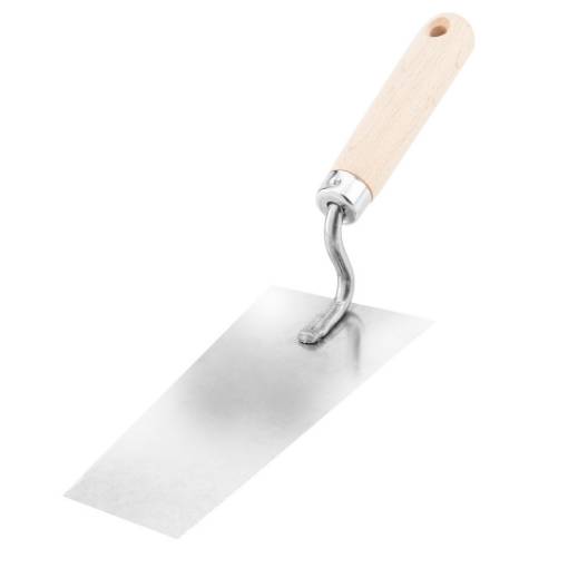 Trapezoidal stucco trowel 160 x 80 mm