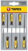 Needle file set 6pcs. (3x140mm) doublemaerial handles