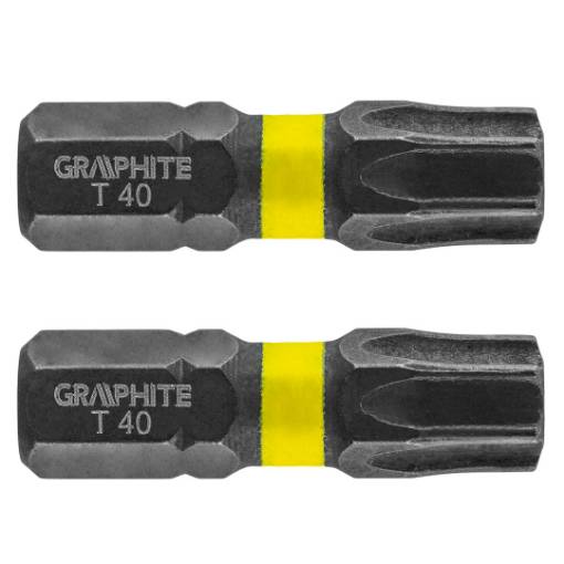 Impact bit TX40 x 25 mm, 2 pcs