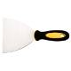 Scraper 125mm, stainless steel blade bimaterial handle