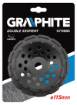 Diamond grinding disc 115x5x22,2mm double segment