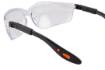 Safety glasses policarbonate white lens nylon regulation frame