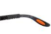 Safety glasses policarbonate white lens nylon regulation frame