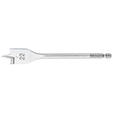Wood flat drill bit 22x152mm
