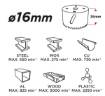 Bi-metal hole saw 16mm