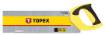 Back saw 350mm, 13TPI, hardened teeth  plastic handle